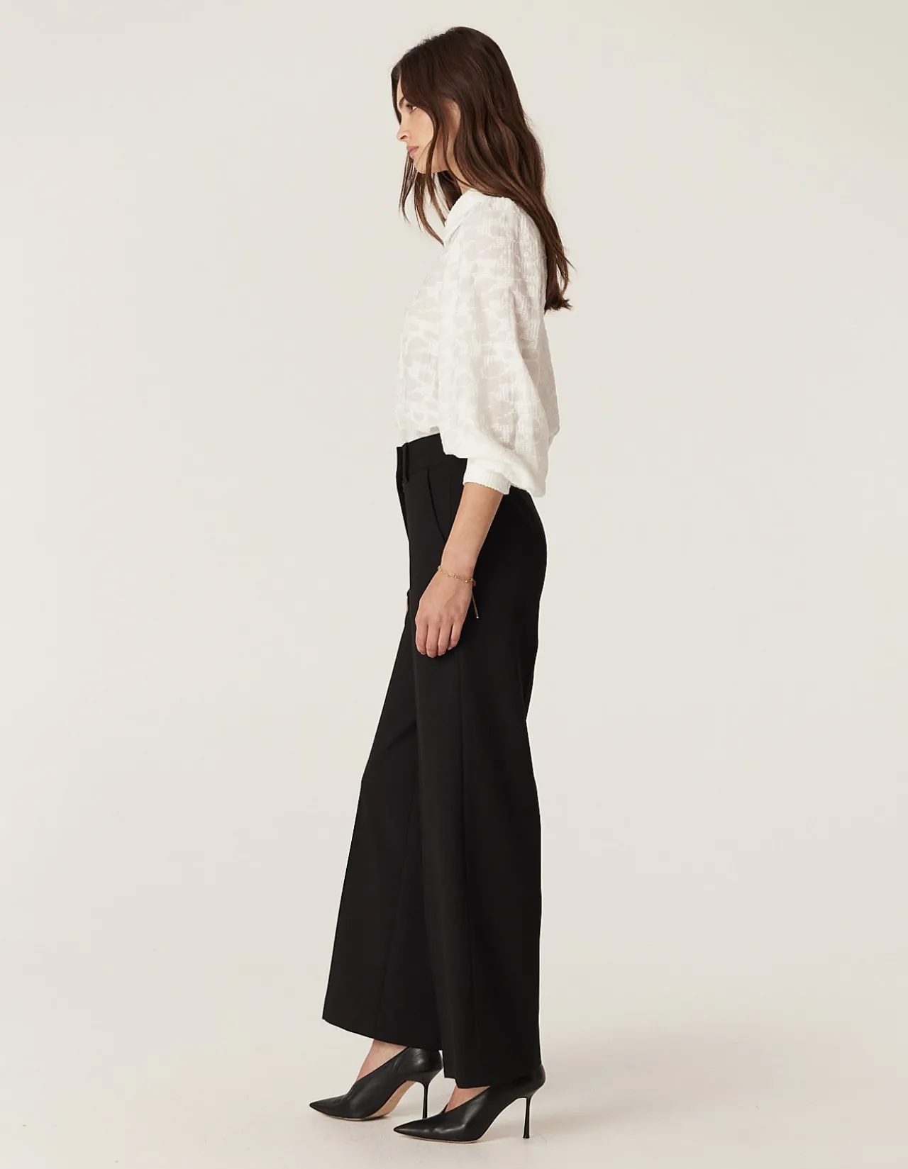 VELLA JACQUARD BLOUSE