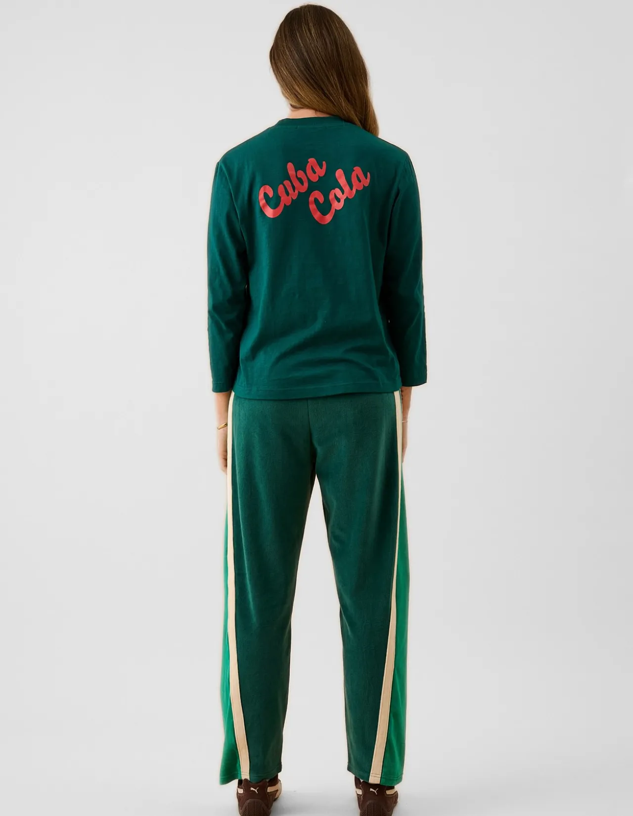 Velour Splice Trackpant