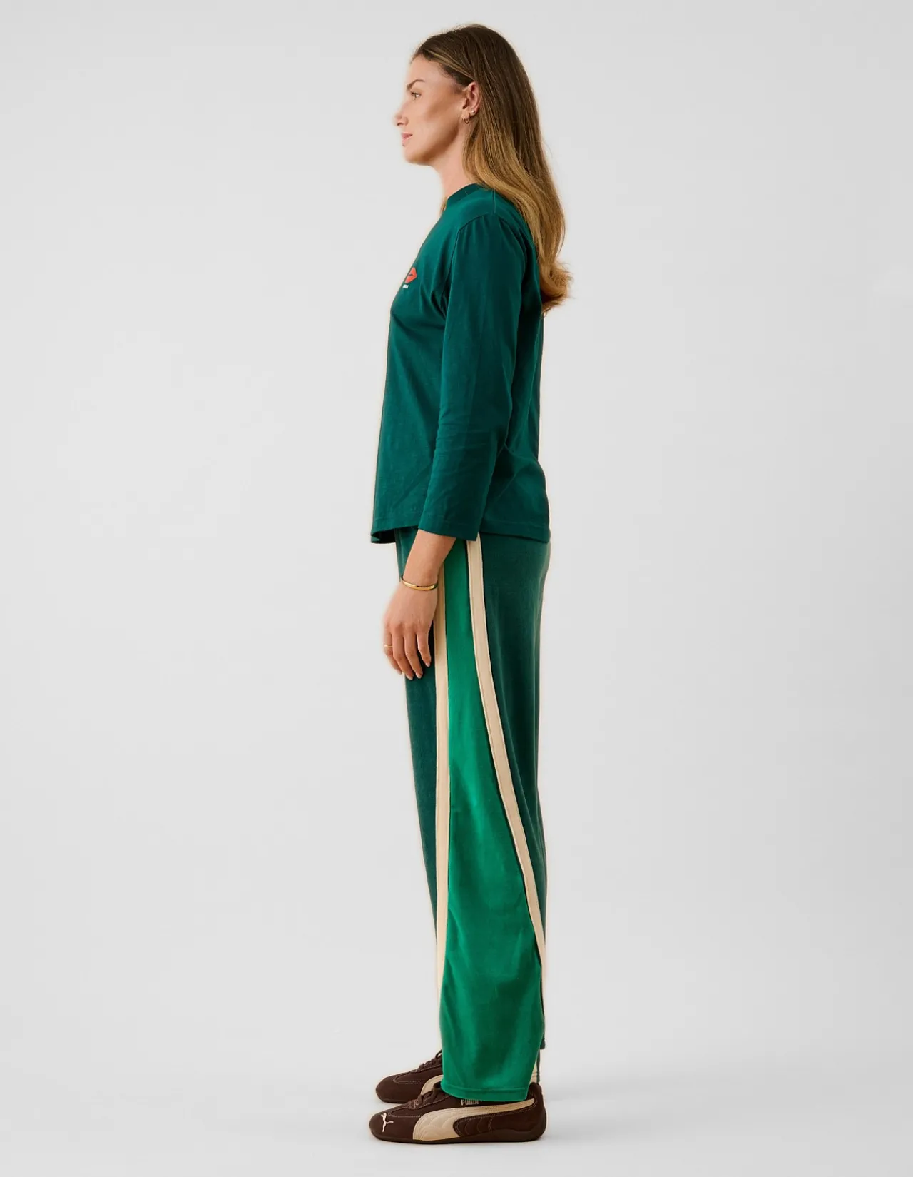 Velour Splice Trackpant