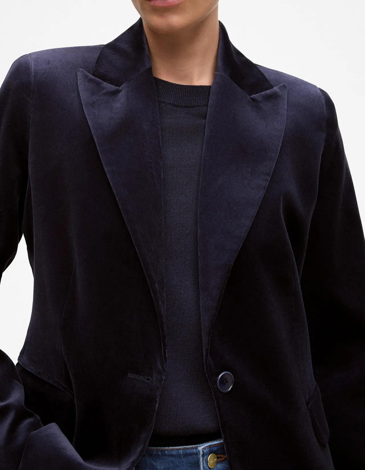 Velvet Blazer
