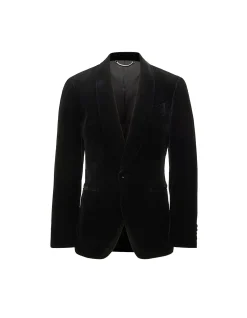 VELVET TUXEDO JACKET
