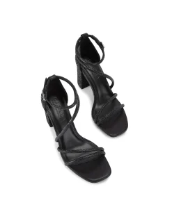 Venezia Leather Heeled Sandal