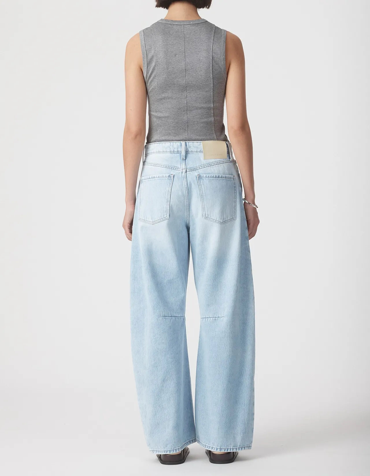 Vera Relaxed Barrel Leg Organic Denim Jeans