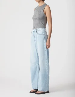 Vera Relaxed Barrel Leg Organic Denim Jeans