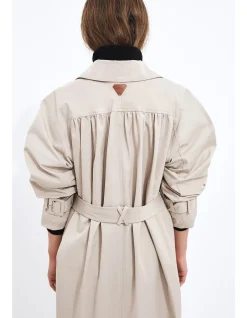 Verona Long Line Trench Coat