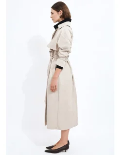 Verona Long Line Trench Coat