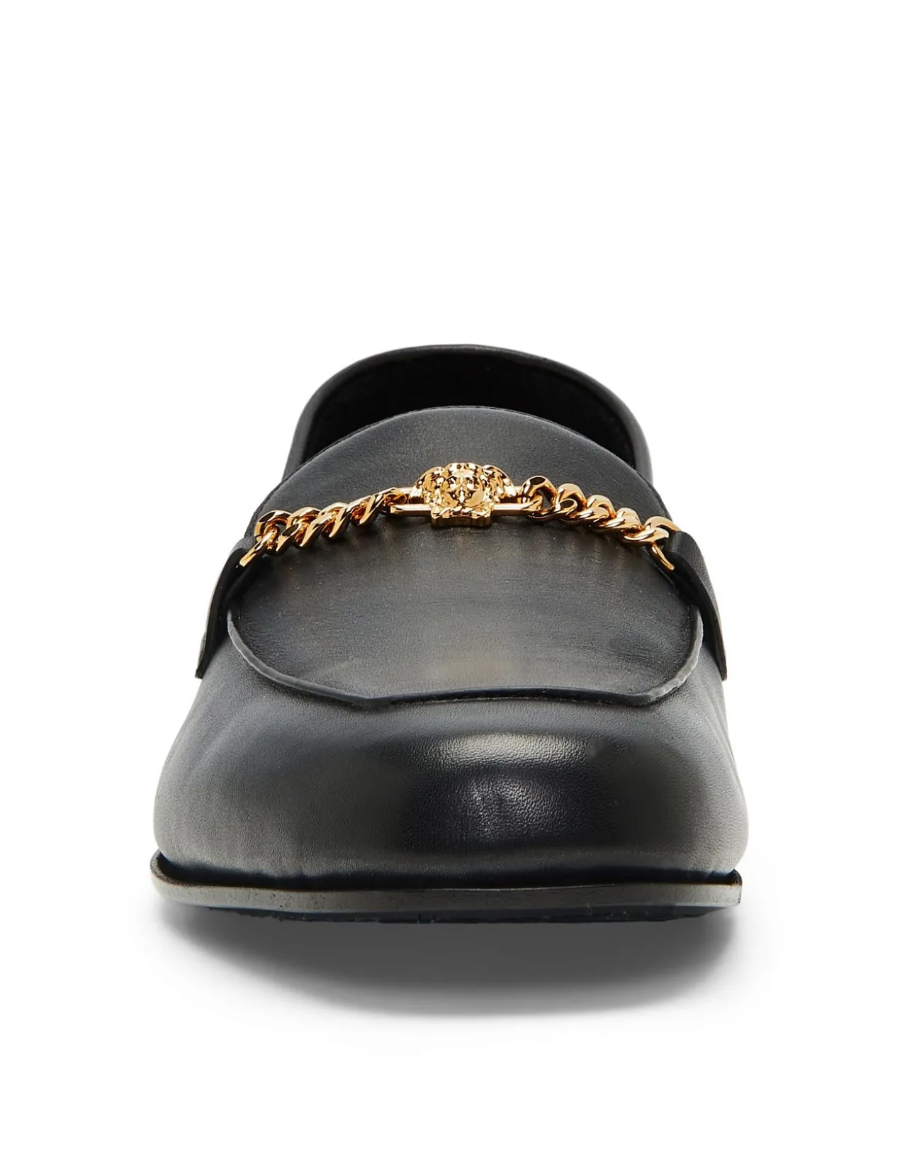 VERSACE LEATHER LOAFER