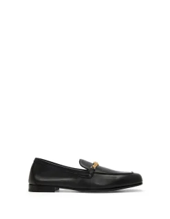 VERSACE LEATHER LOAFER