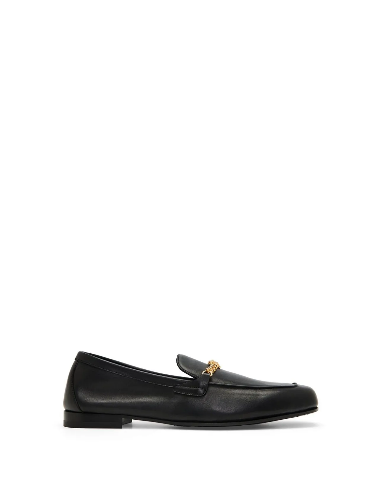 VERSACE LEATHER LOAFER