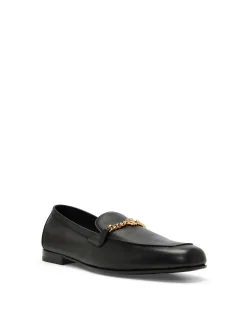 VERSACE LEATHER LOAFER