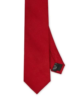 VH POLY TIE BURGANDY