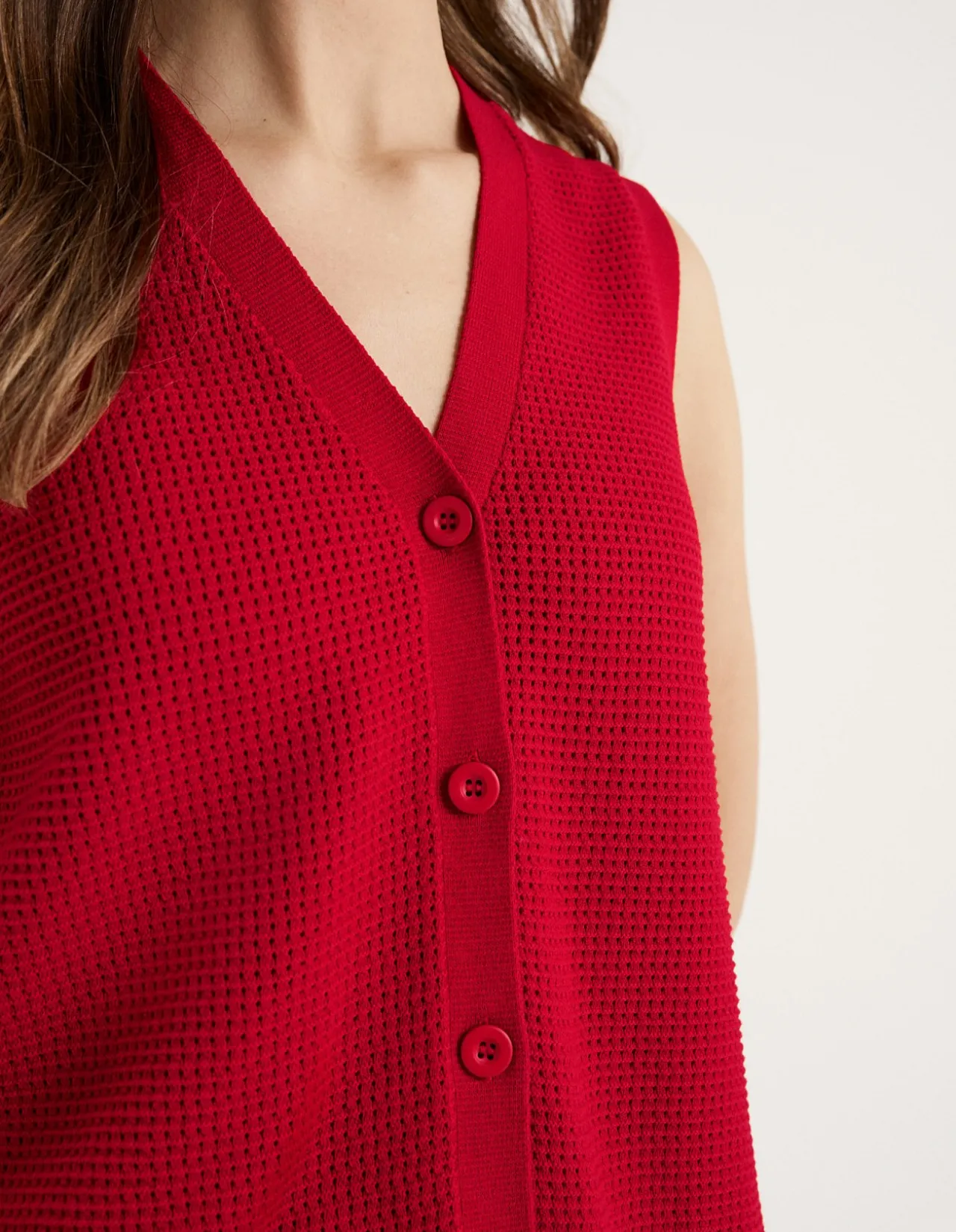 VILLA BUTTONED KNIT VEST
