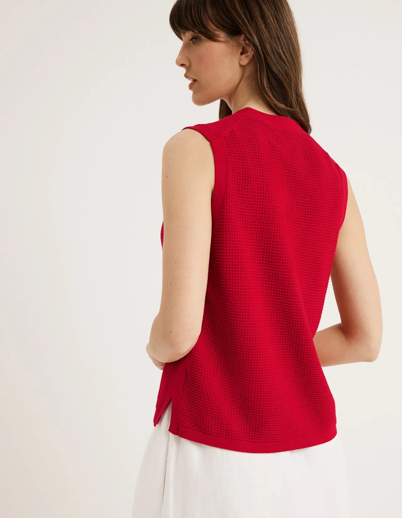 VILLA BUTTONED KNIT VEST