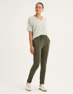 Vine Jogger Elasticated Waistband Full-Length