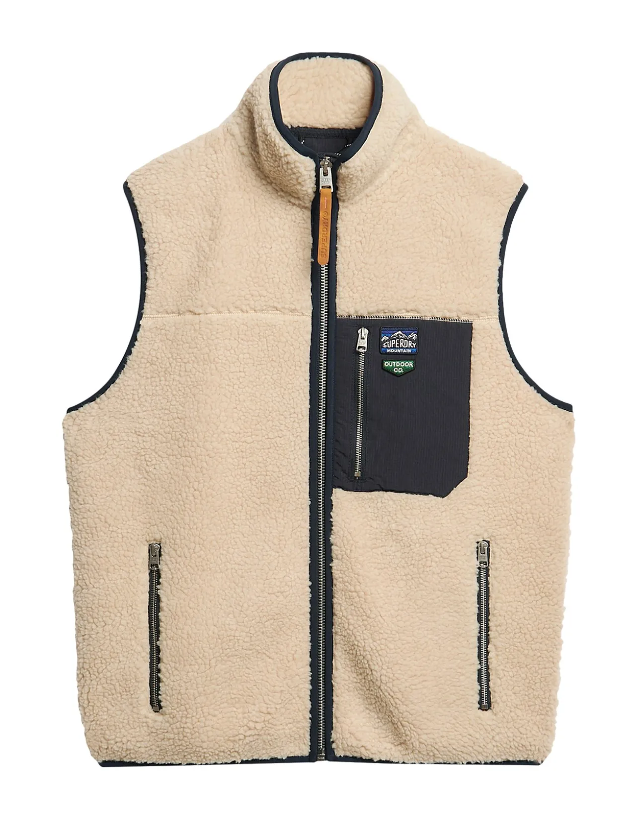 Vintage Retro Fleece Gilet
