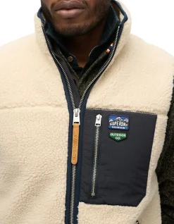 Vintage Retro Fleece Gilet