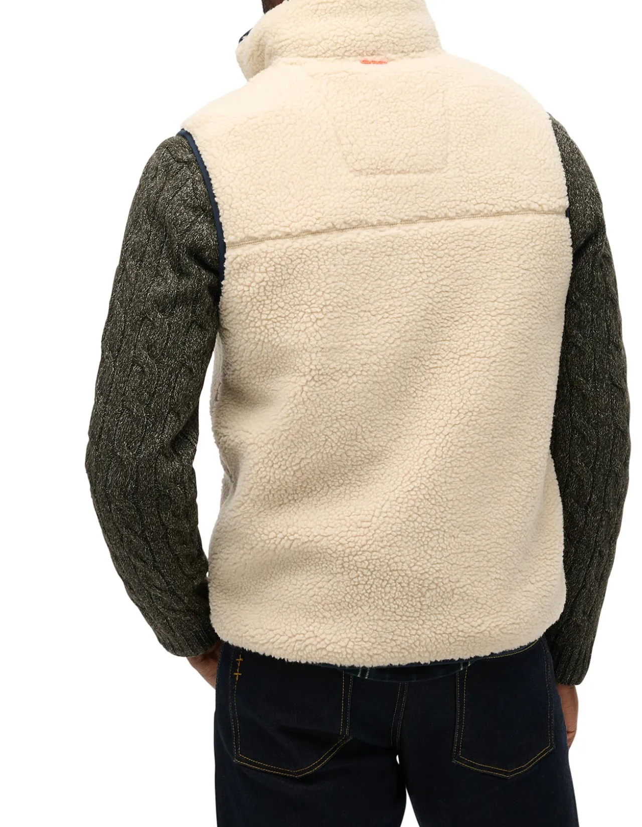 Vintage Retro Fleece Gilet