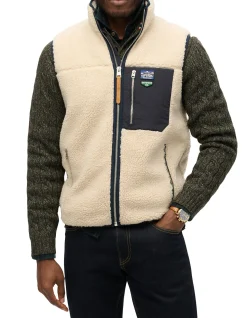 Vintage Retro Fleece Gilet