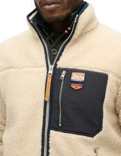 Vintage Retro Full Zip Fleece