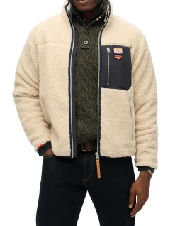 Vintage Retro Full Zip Fleece