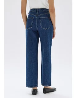 Vintage Straight High Rise Heritage Blue Jeans