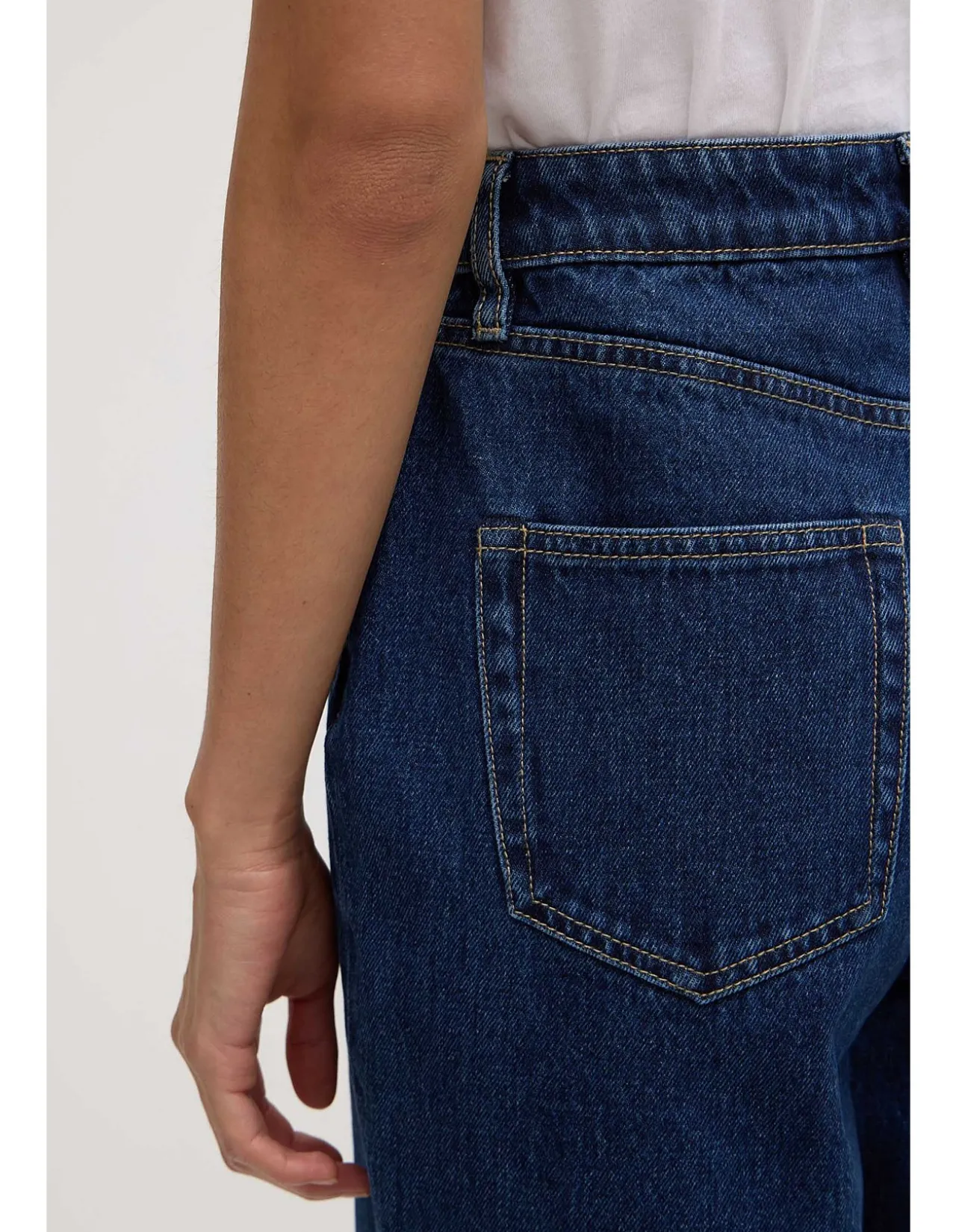 Vintage Straight High Rise Heritage Blue Jeans