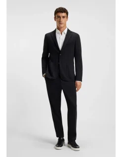 Virgin-wool jacket with micro pattern
