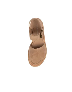 Vishva Woven Platform Leather Sandals