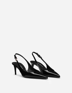 VITELLO LUCIDO SLINGBACK PUMP