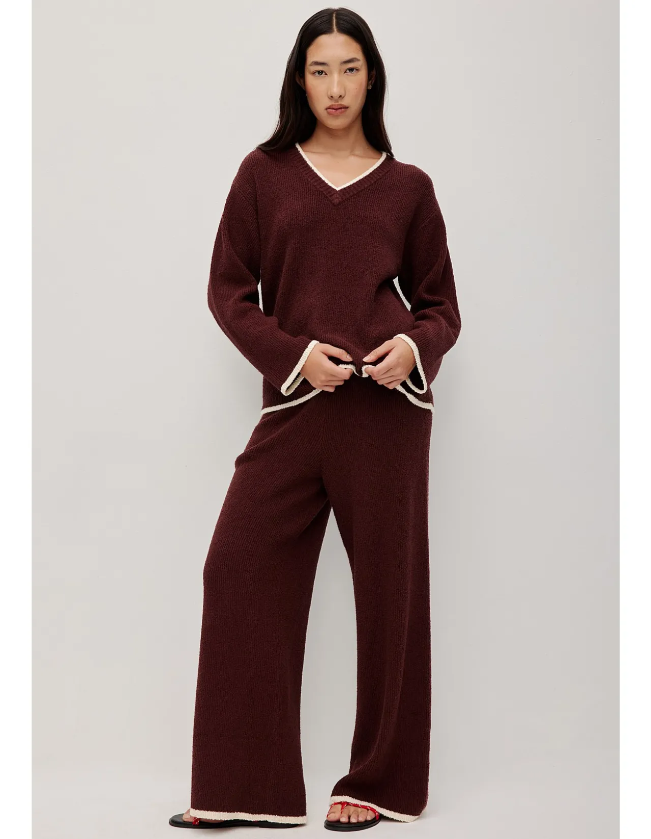 V-neck Knit Jumper