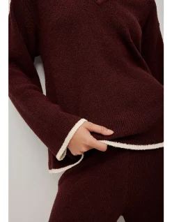 V-neck Knit Jumper