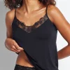 V Neck Lace Trim Cami
