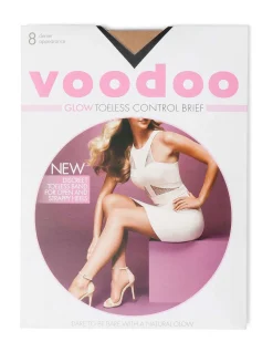 voodoo toeless control sheer hosiery