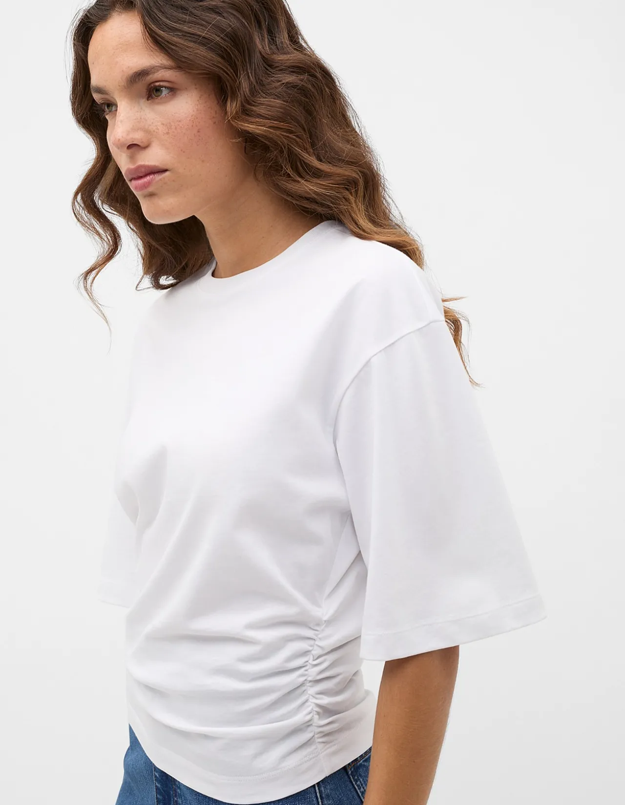 WAISTED CROP TEE