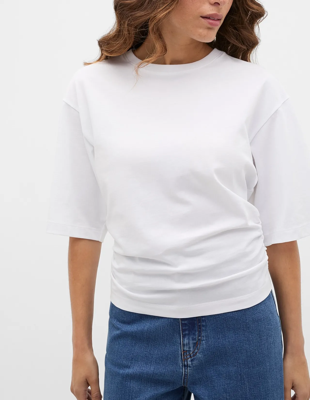 WAISTED CROP TEE