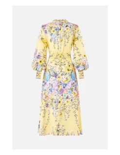 WAIST TIE SHIRT DRESS
