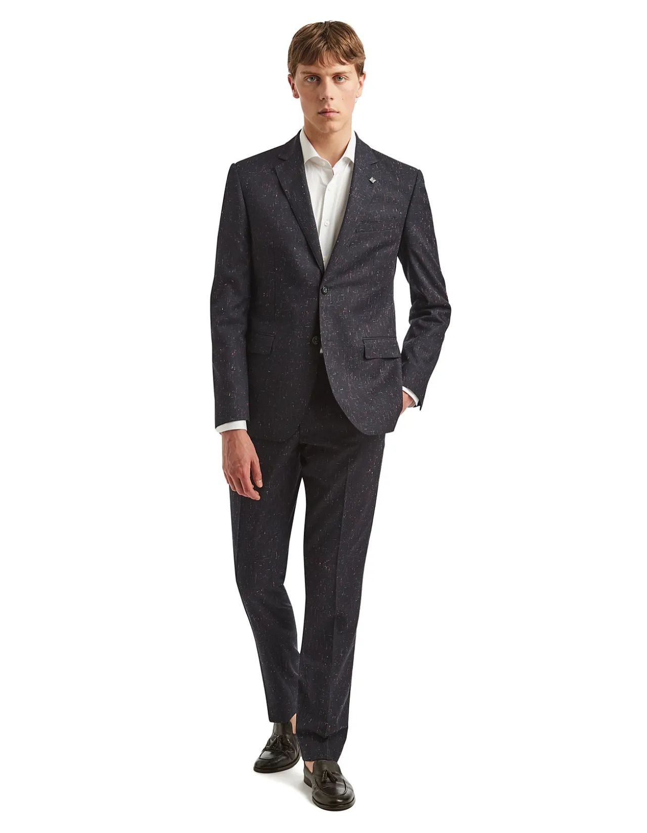 WALLACE NAVY WITH MULTI COLOUR SPORTS JACKET