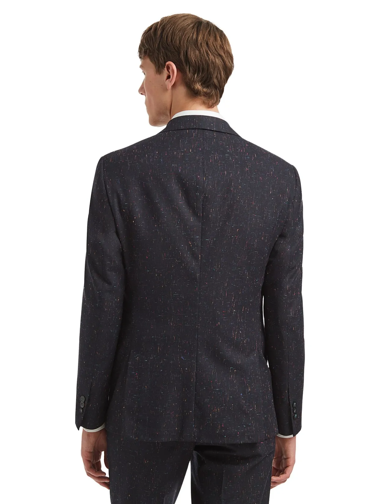 WALLACE NAVY WITH MULTI COLOUR SPORTS JACKET