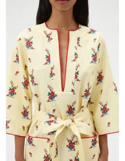 Wallpaper Floral Print Tunic Dress