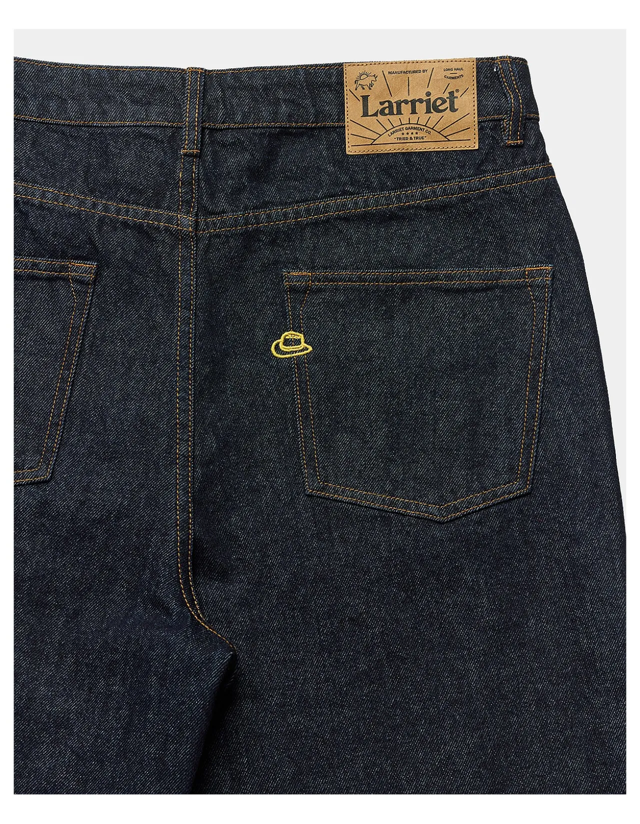 Walé Wide Fit Indigo Denim Jeans