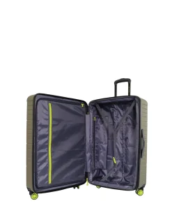 Wanderer 67cm Expandable Medium Suitcase Khaki