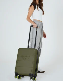 Wanderer 54cm Expandable Small Carry-On Suitcase Khaki