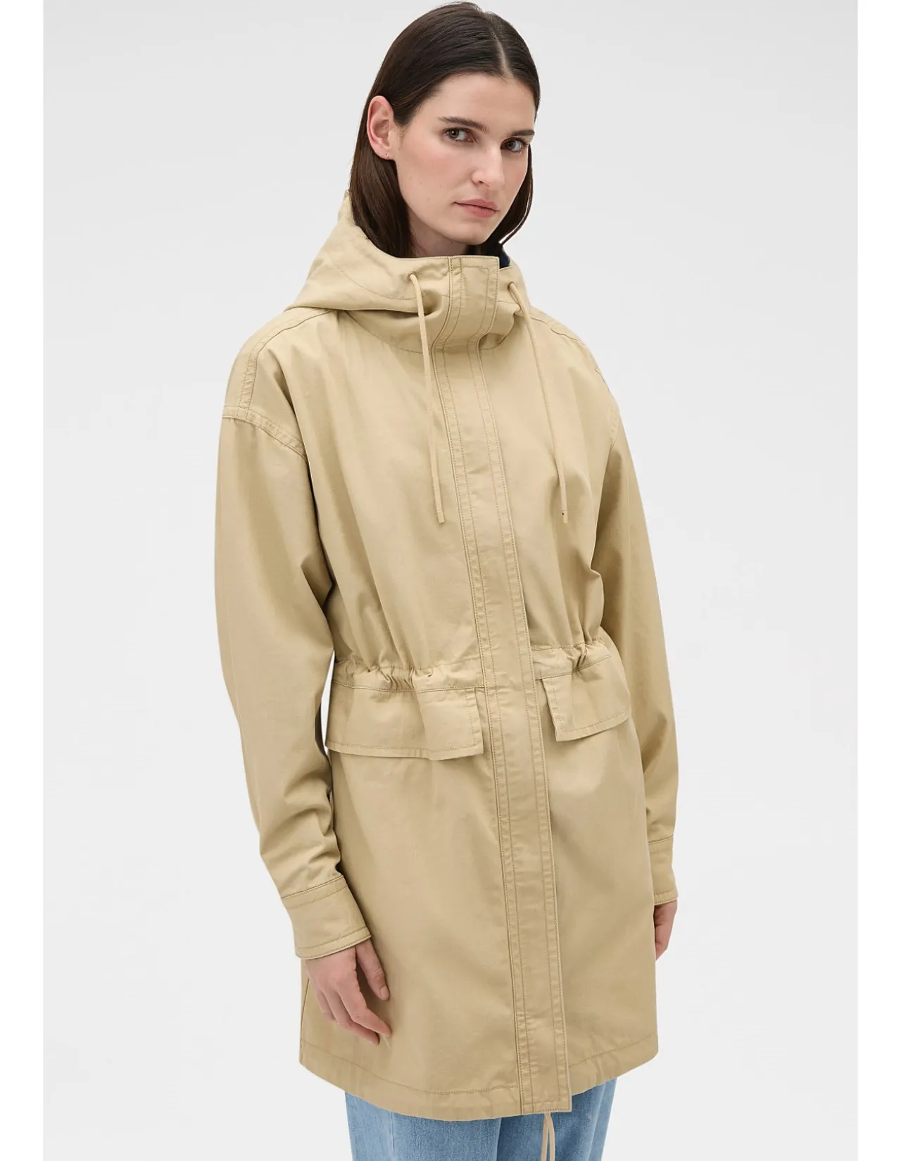 Washed Twill Parka