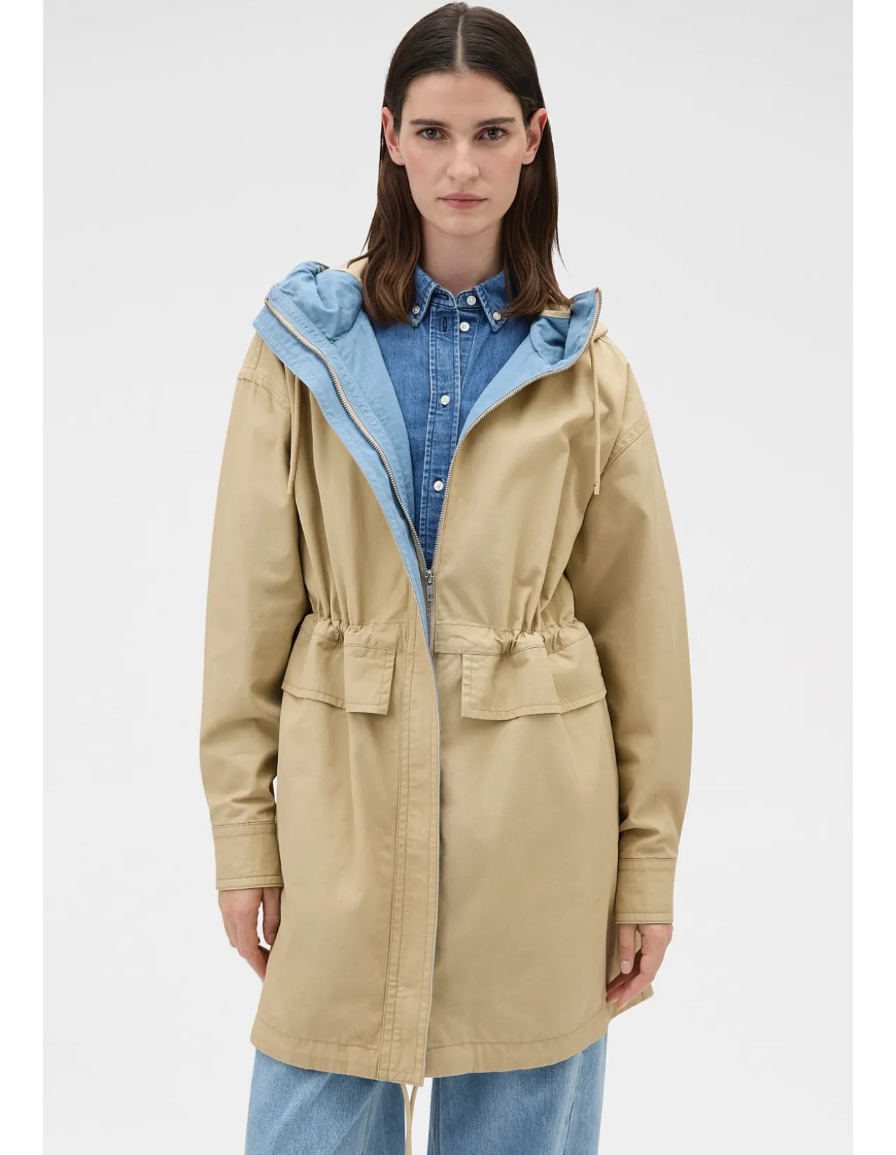 Washed Twill Parka