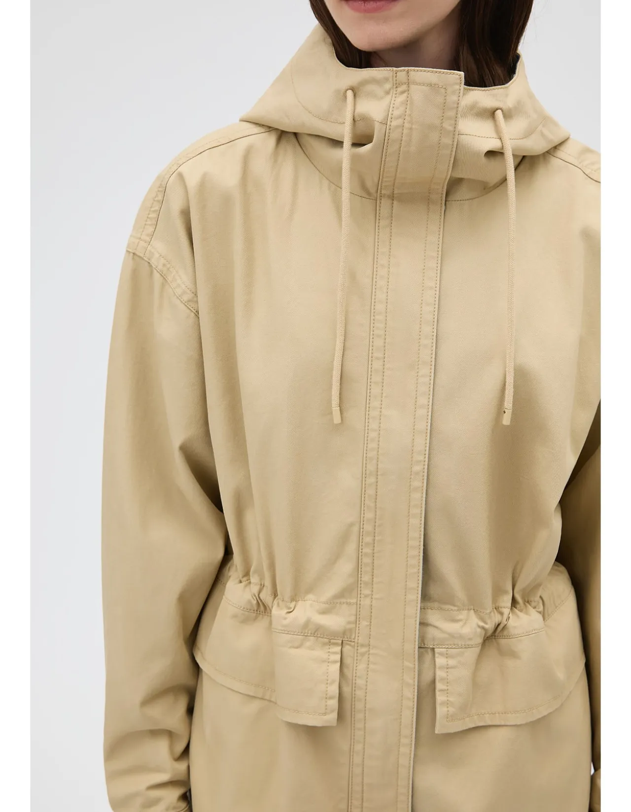 Washed Twill Parka