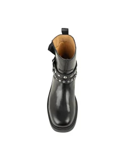 WAVERLY ANKLE BOOT WITH STUDDED STRAPS