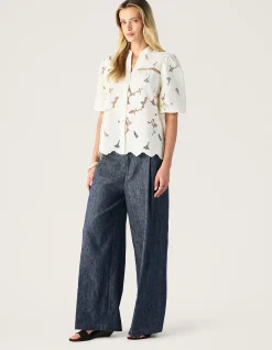 WHISPER EMBROIDERY BLOUSE
