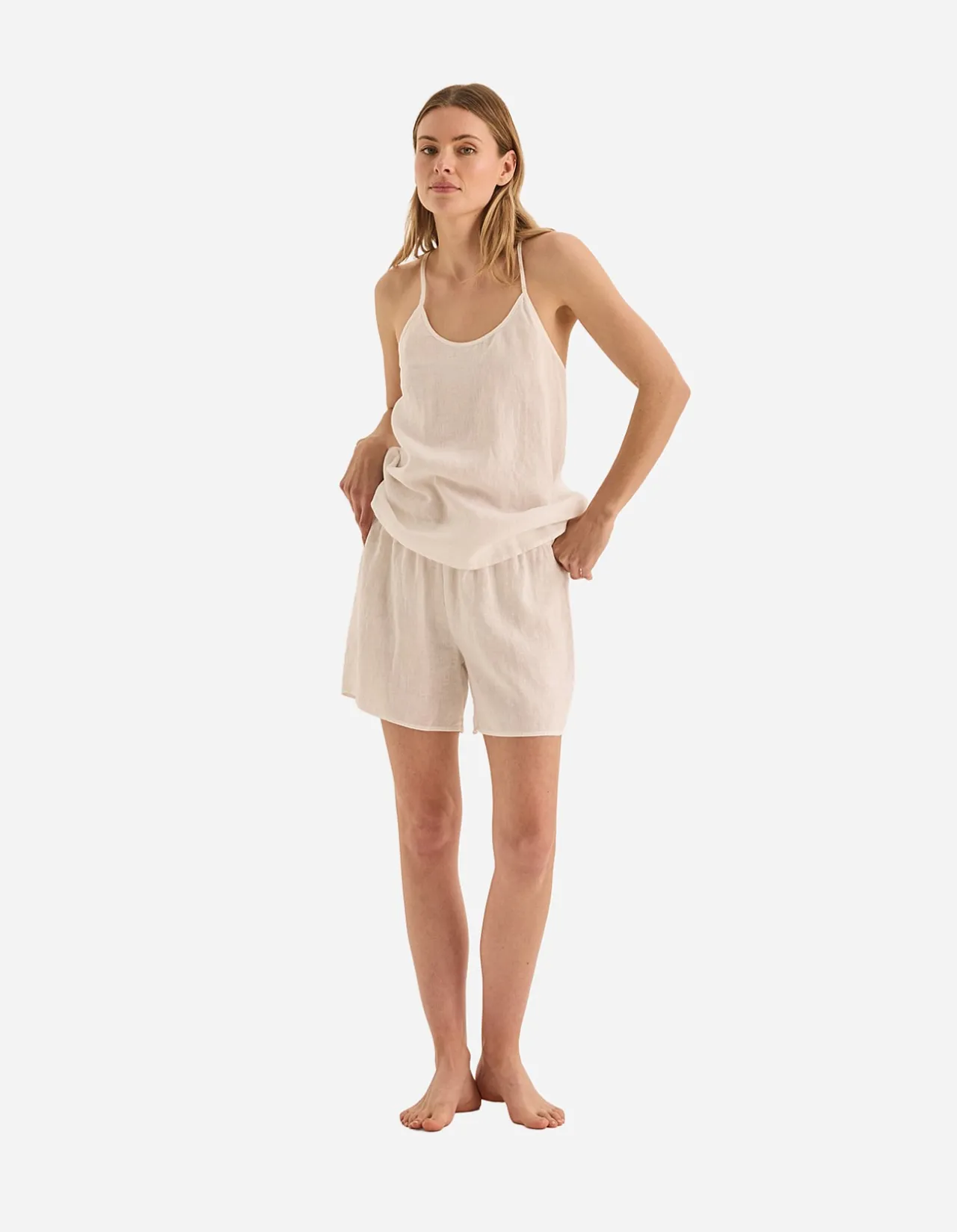 White Cami Set