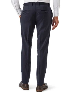 WIDE PINSTRIPE SUIT TROUSER