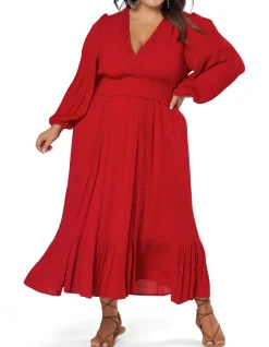 Wild Harmony Maxi Dress with Lace Inserts